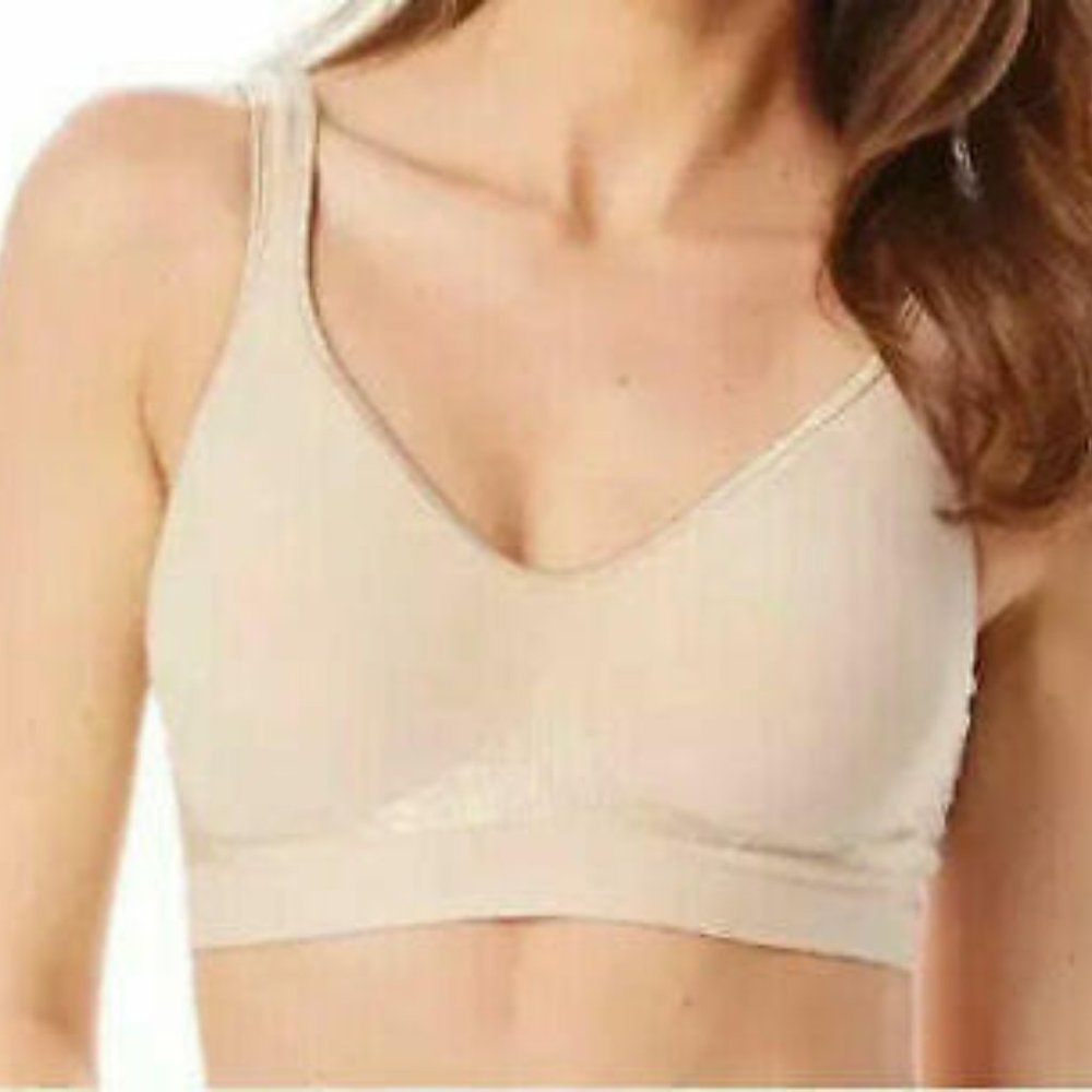 Bali by Hanes Comfort Revolution Wire Free Bra, Nude, Many Sizes